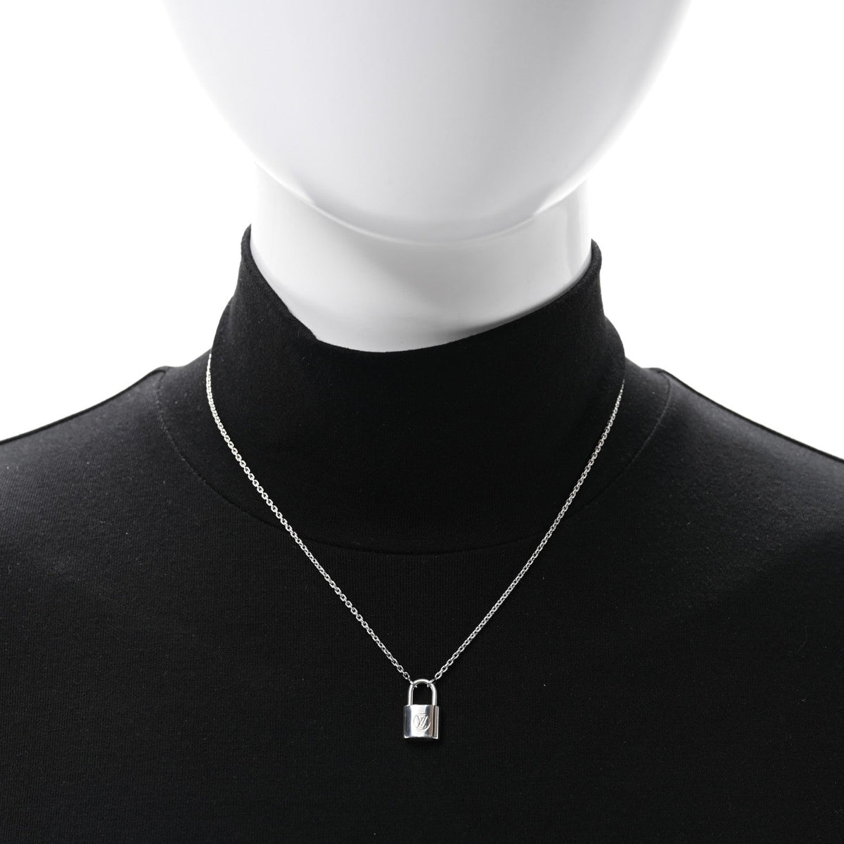 Sterling Silver Lockit Necklace