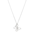 Sterling Silver Butterfly Pendant Necklace