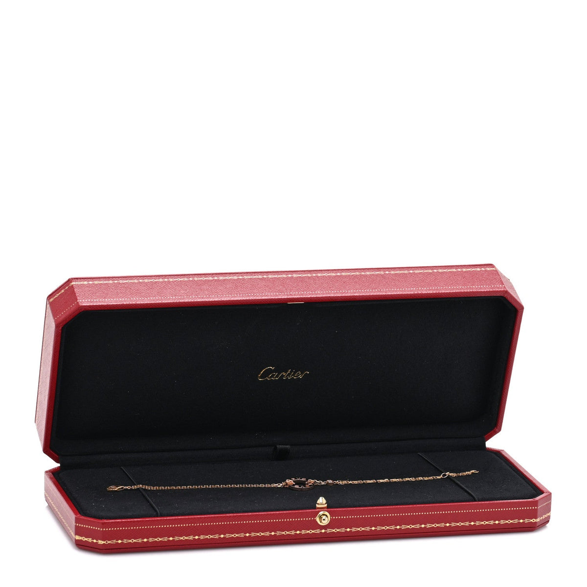 18K Pink Gold Diamond LOVE Bracelet