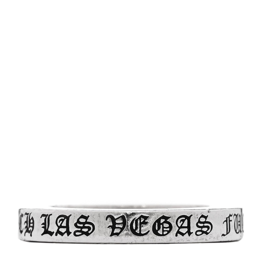 Sterling Silver CH Las Vegas Fck You Spacer Ring 49 5
