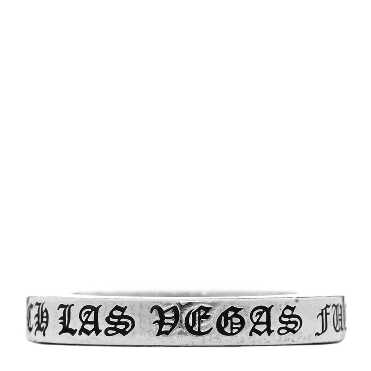 Sterling Silver CH Las Vegas Fck You Spacer Ring 49 5