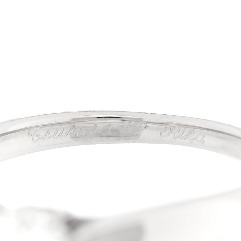 Platinum Diamond .21ct Harmony Solitaire Engagement Ring 48 4.5