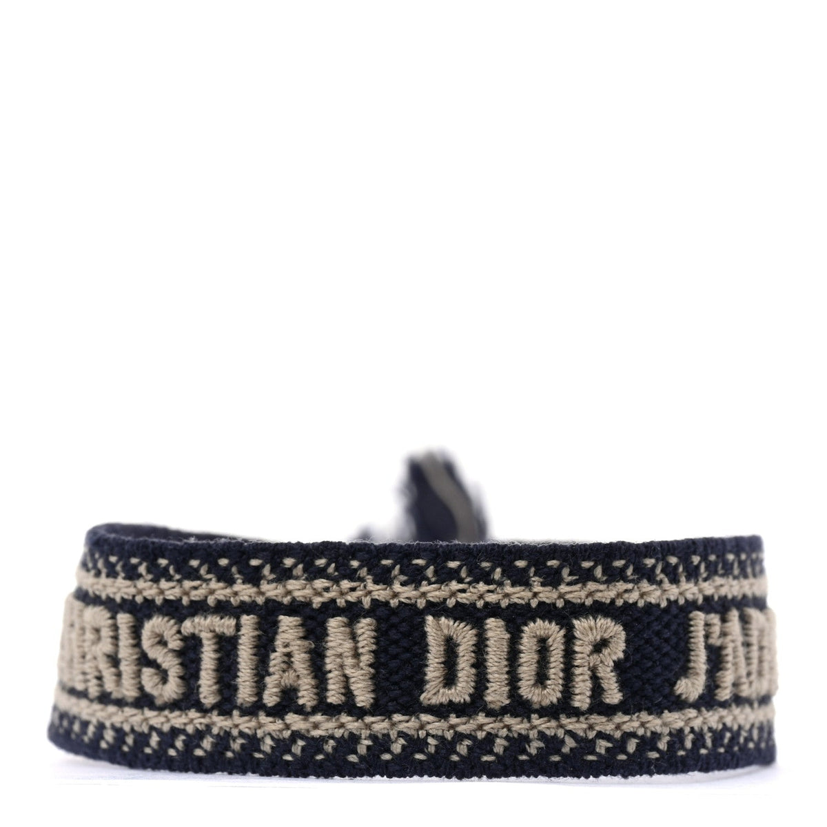 Woven Cotton J'Adior Friendship Bracelet Navy