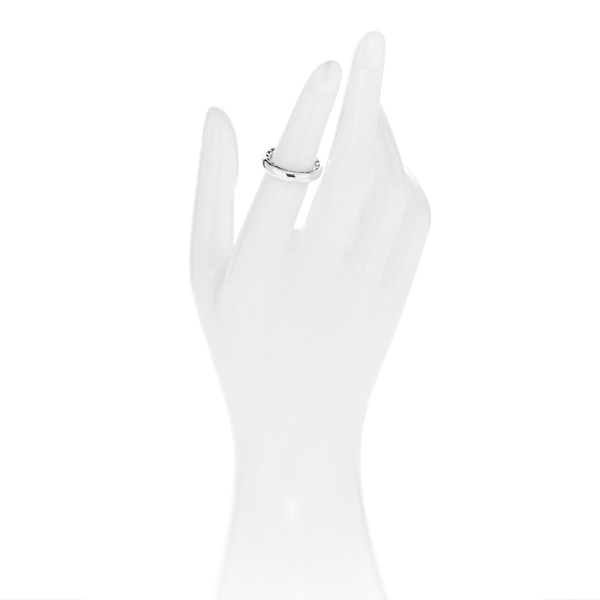 Sterling Silver Cable Classics Band Ring 48 4.5