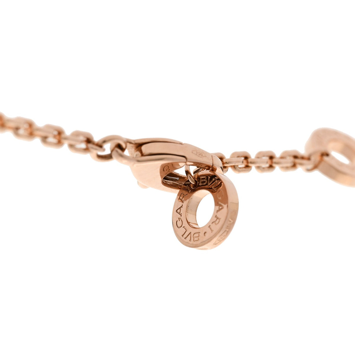 18K Rose Gold Ruby Serpenti Viper Pendant Necklace