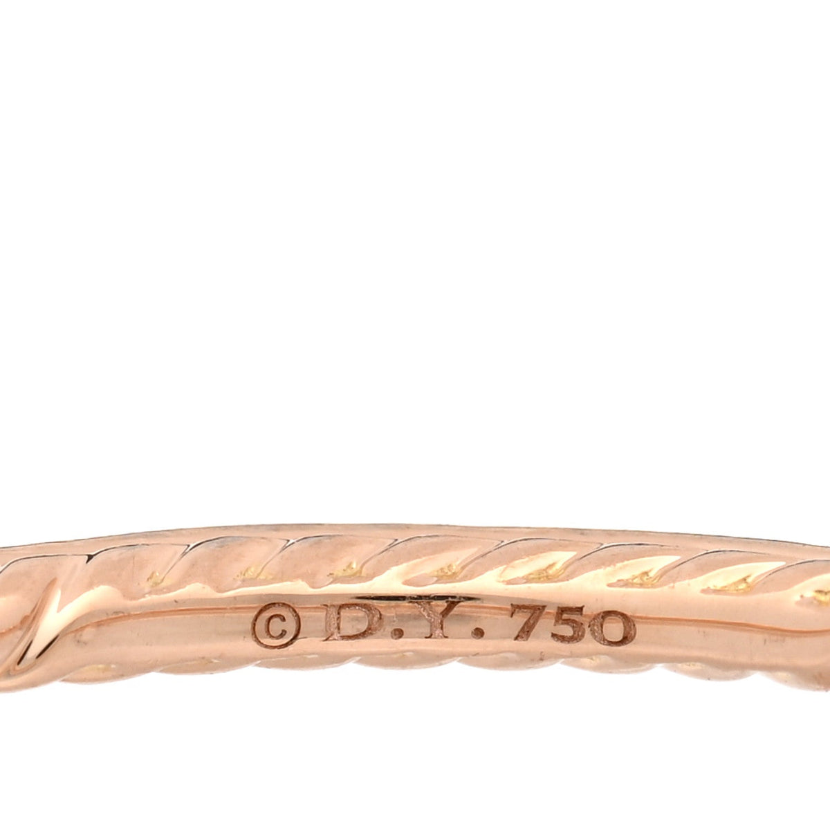 18K Rose Gold Pink Sapphire 1.85mm Eden Eternity Band Ring 66 11.5