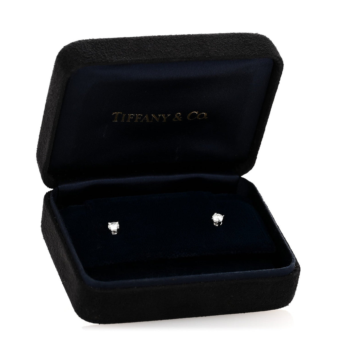Platinum Diamond .34ctw Solitaire Earrings