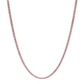 18K Rose Gold Pink Sapphire Hepburn Choker Necklace