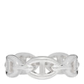 Sterling Silver PM Chaine d'Ancre Enchainee Band Ring 55 7.25