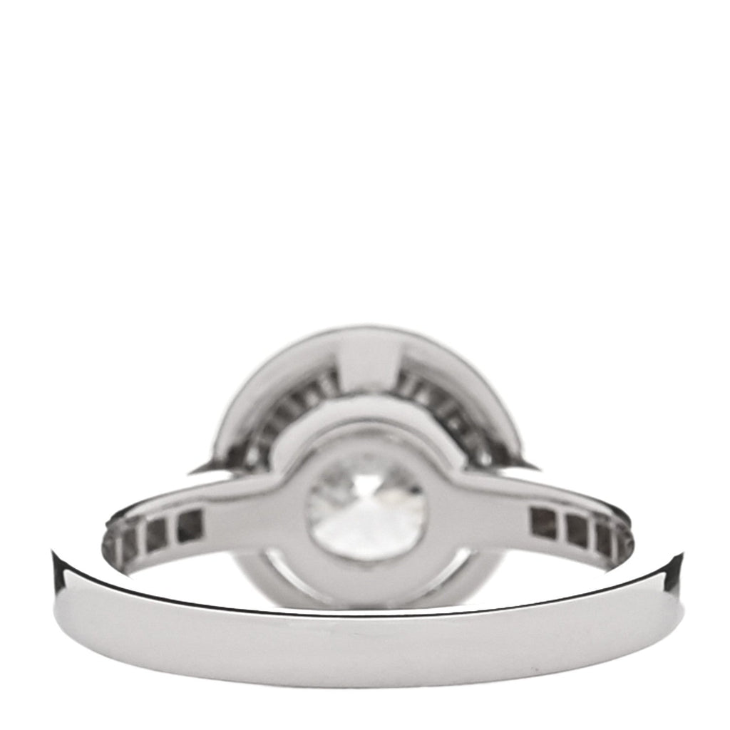 Platinum Diamond 1.06ct Soleste Round Brilliant Engagement Ring 46 3.75