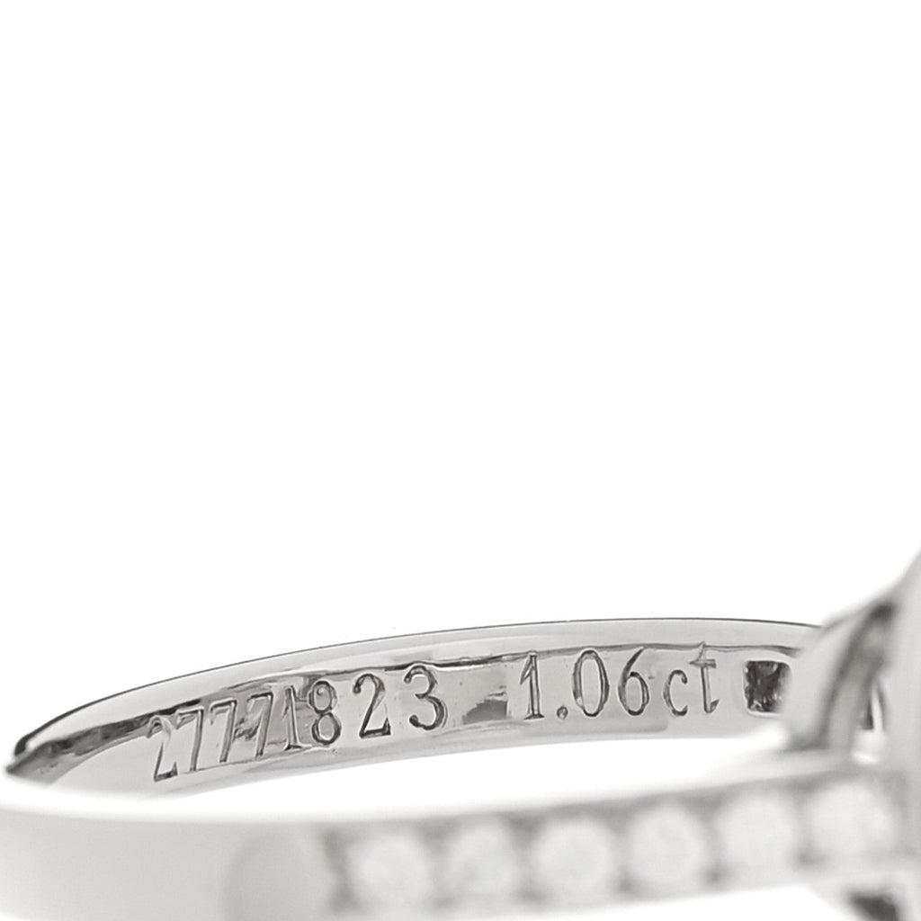 Platinum Diamond 1.06ct Soleste Round Brilliant Engagement Ring 46 3.75