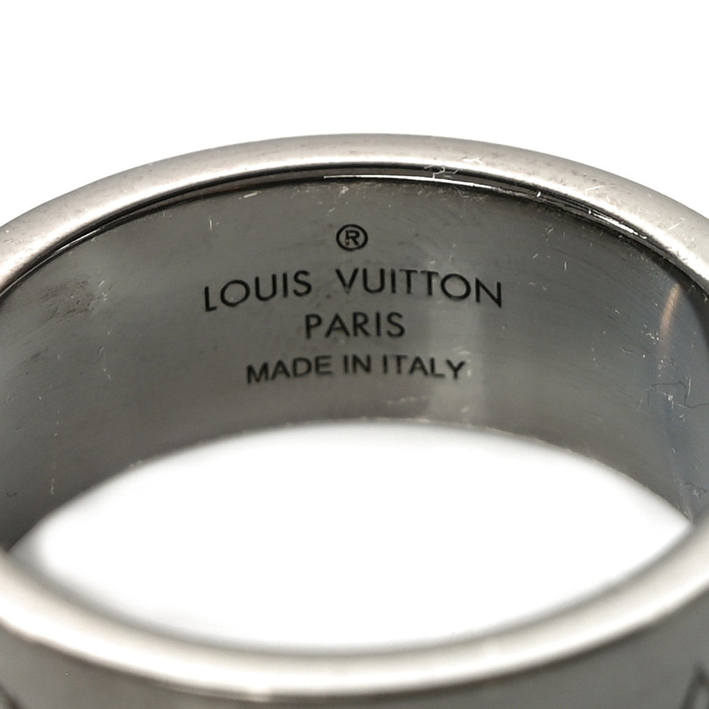 Metal LV Instinct Set of 2 Rings M 63 10.25 Silver Gold