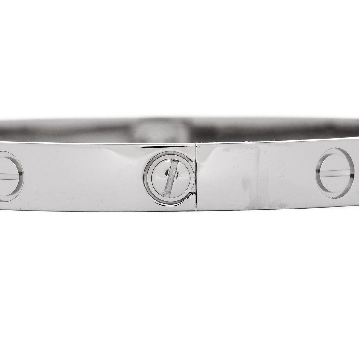 18K White Gold LOVE Bracelet 18