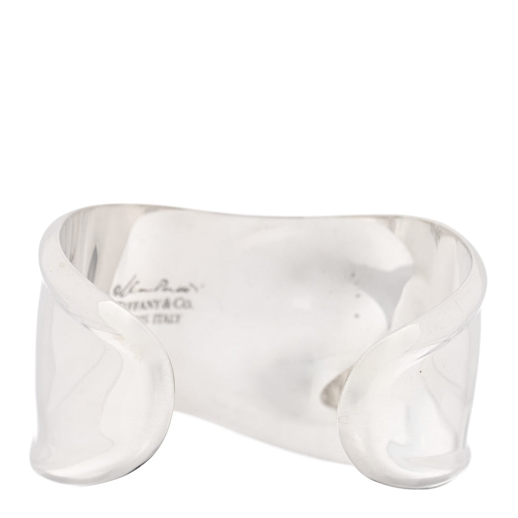 Sterling Silver Small Elsa Peretti Right Wrist Bone Cuff Bracelet