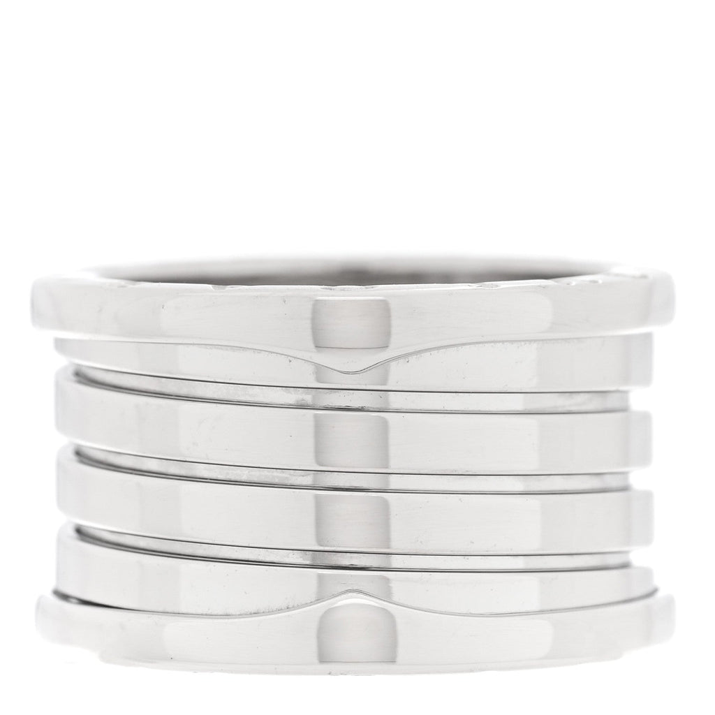 18K White Gold B.Zero1 Four-Band Ring 54 7