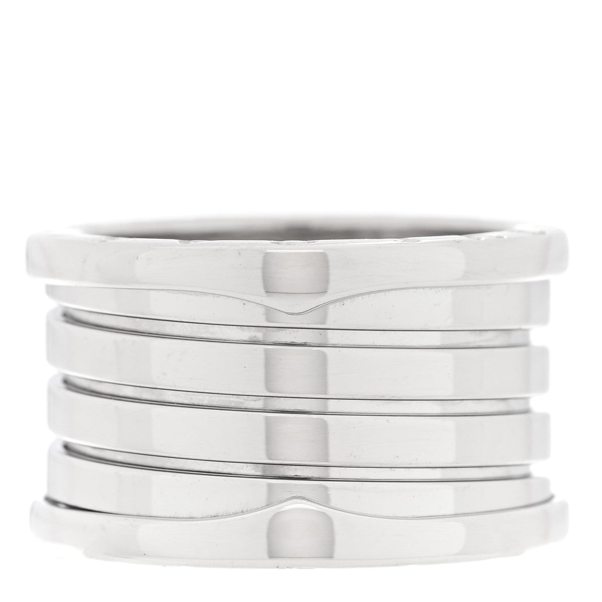 18K White Gold B.Zero1 Four-Band Ring 54 7