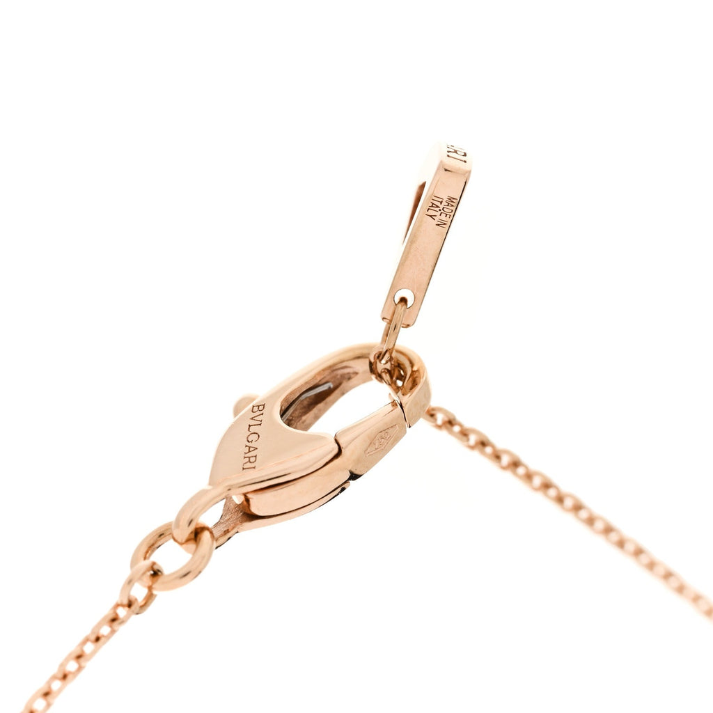 18K Rose Gold Diamond Divas' Dream Mini Pave Pendant Necklace