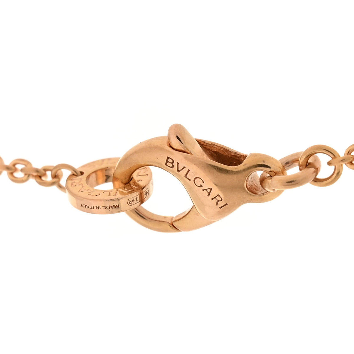 18K Rose Gold B.Zero1 Pendant Necklace