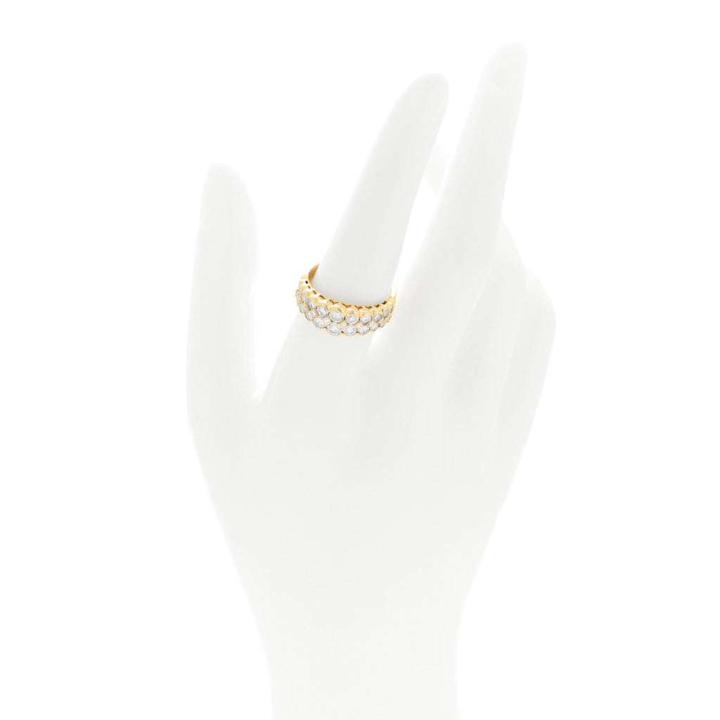 18K Yellow Gold Diamond 1.83ctw Ring  56 7.5