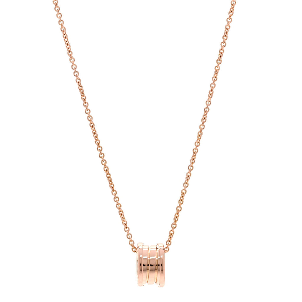 18K Rose Gold B.Zero1 Pendant Necklace