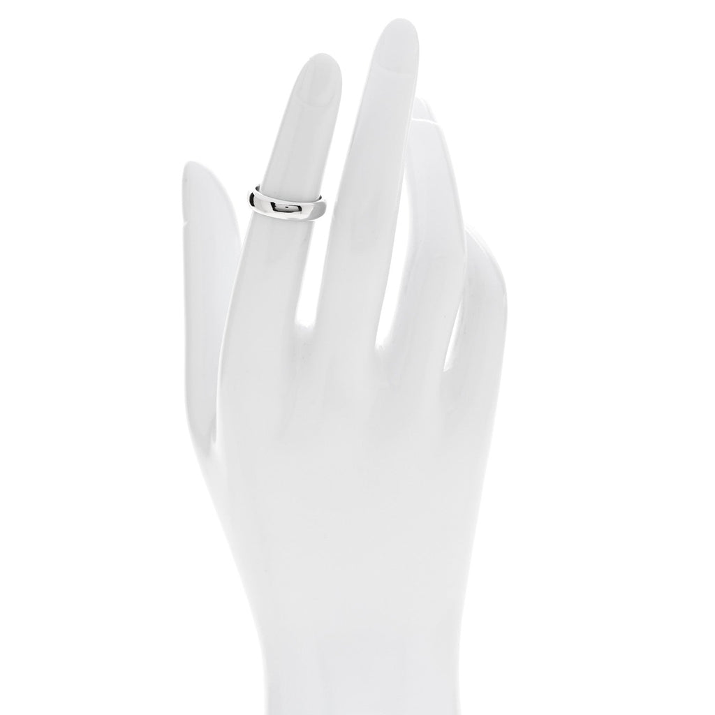 Platinum 4.5mm Forever Wedding Band Ring 48 4.5