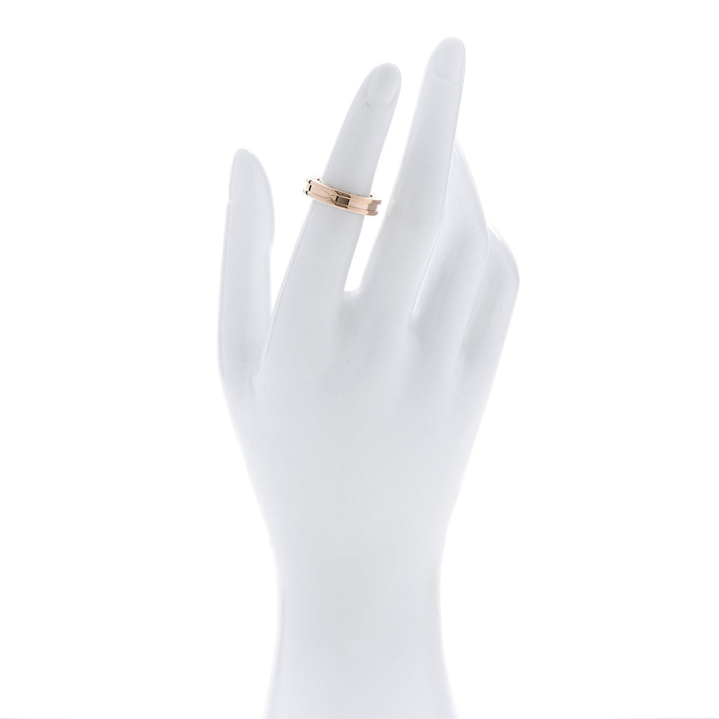 18K Rose Gold B.Zero1 One-Band Ring 49 5