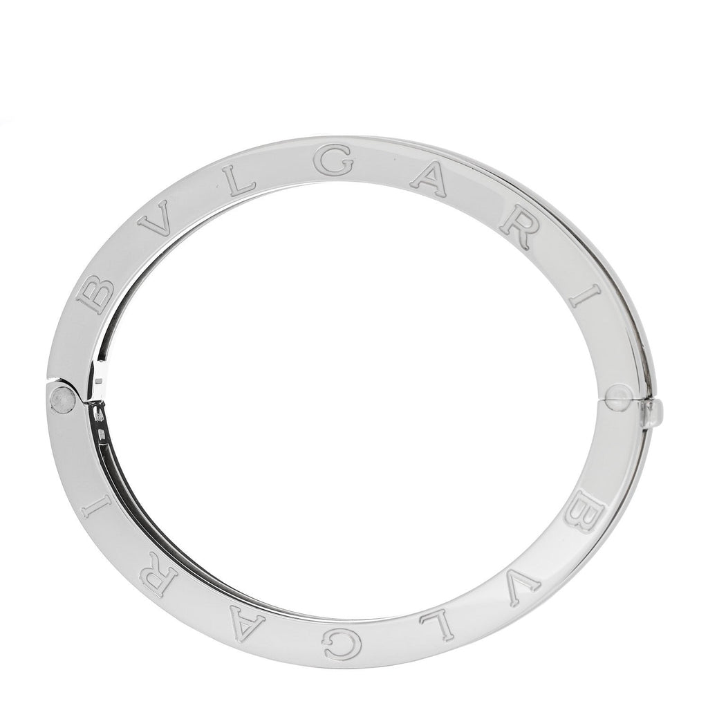 18K Yellow Gold Stainless Steel B.Zero1 Bangle Bracelet
