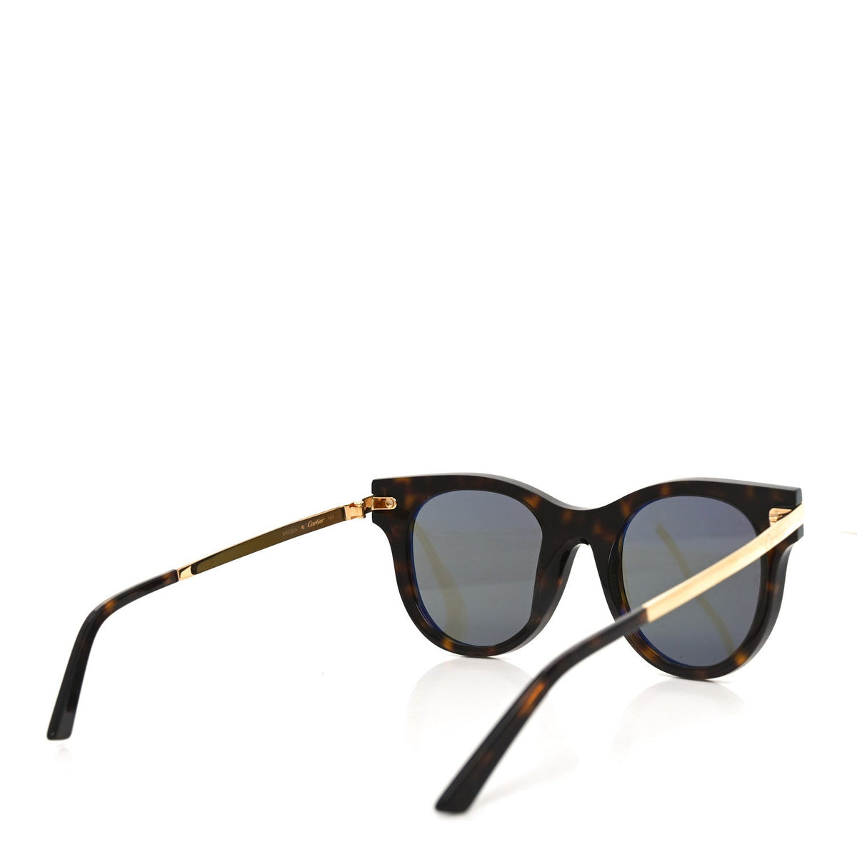 Acetate Panthere Cartier Sunglasses CT0024S Gold Dark Havana