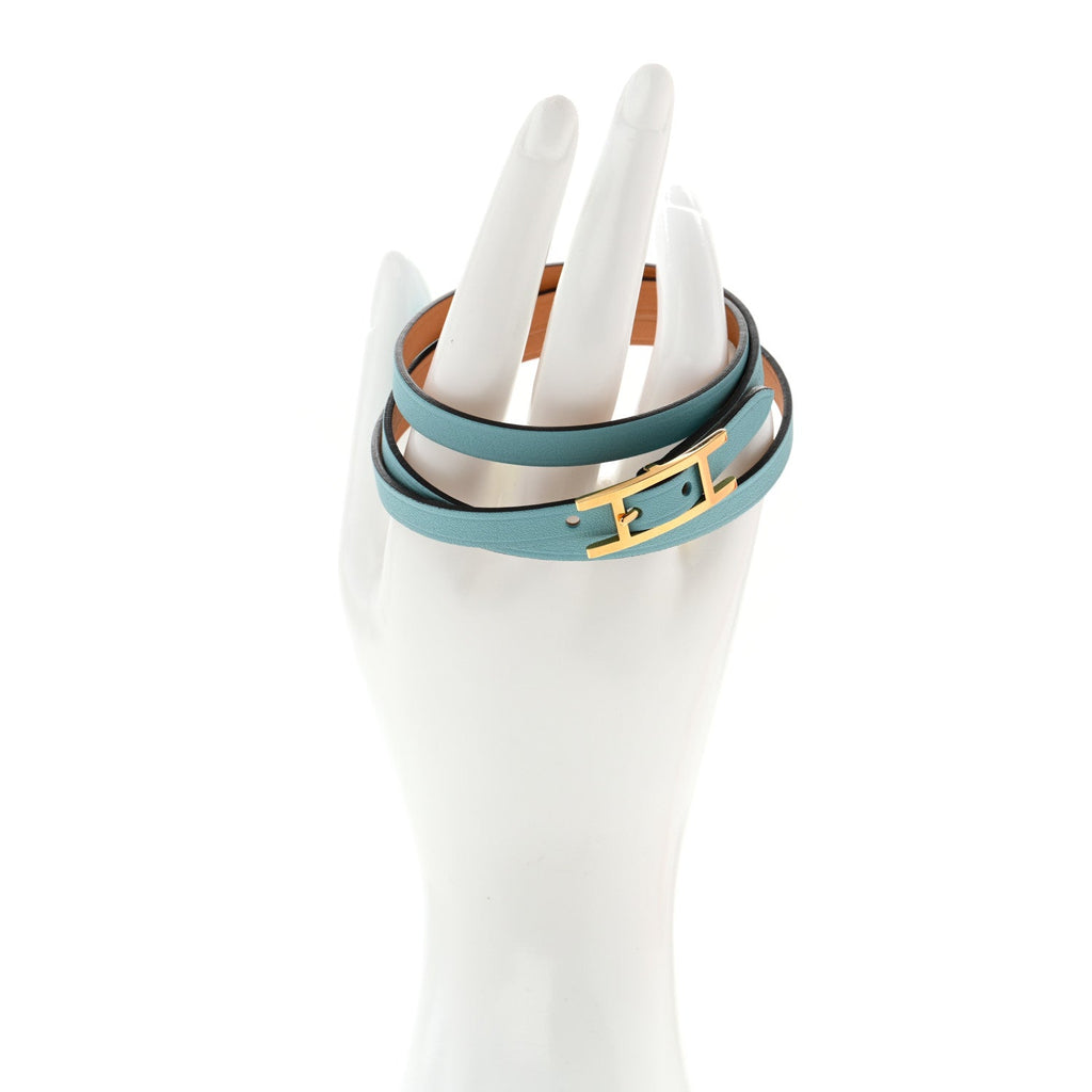Swift Behapi Double Tour Reversible Bracelet S Bleu Atoll