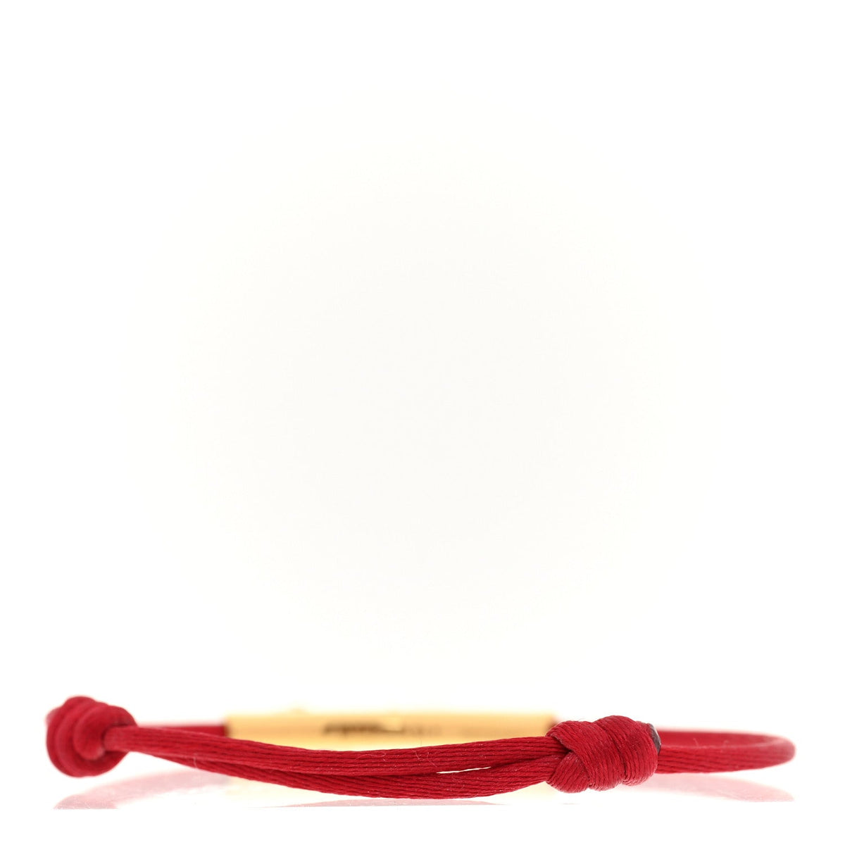 Divas' Dream Cord Bracelet Red Gold