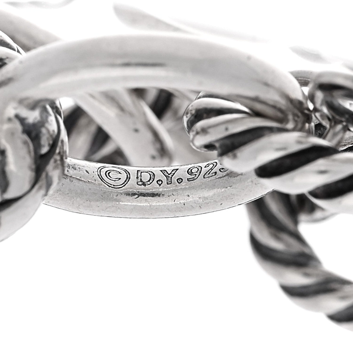 Sterling Silver 5.5mm DY Madison Link Chain Bracelet
