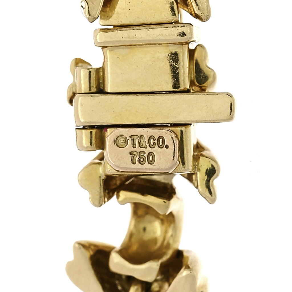 18K Yellow Gold Signature X Bracelet