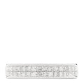 18K White Gold Diamond .80ctw Princess Cut Half Eternity Band Ring  52 6