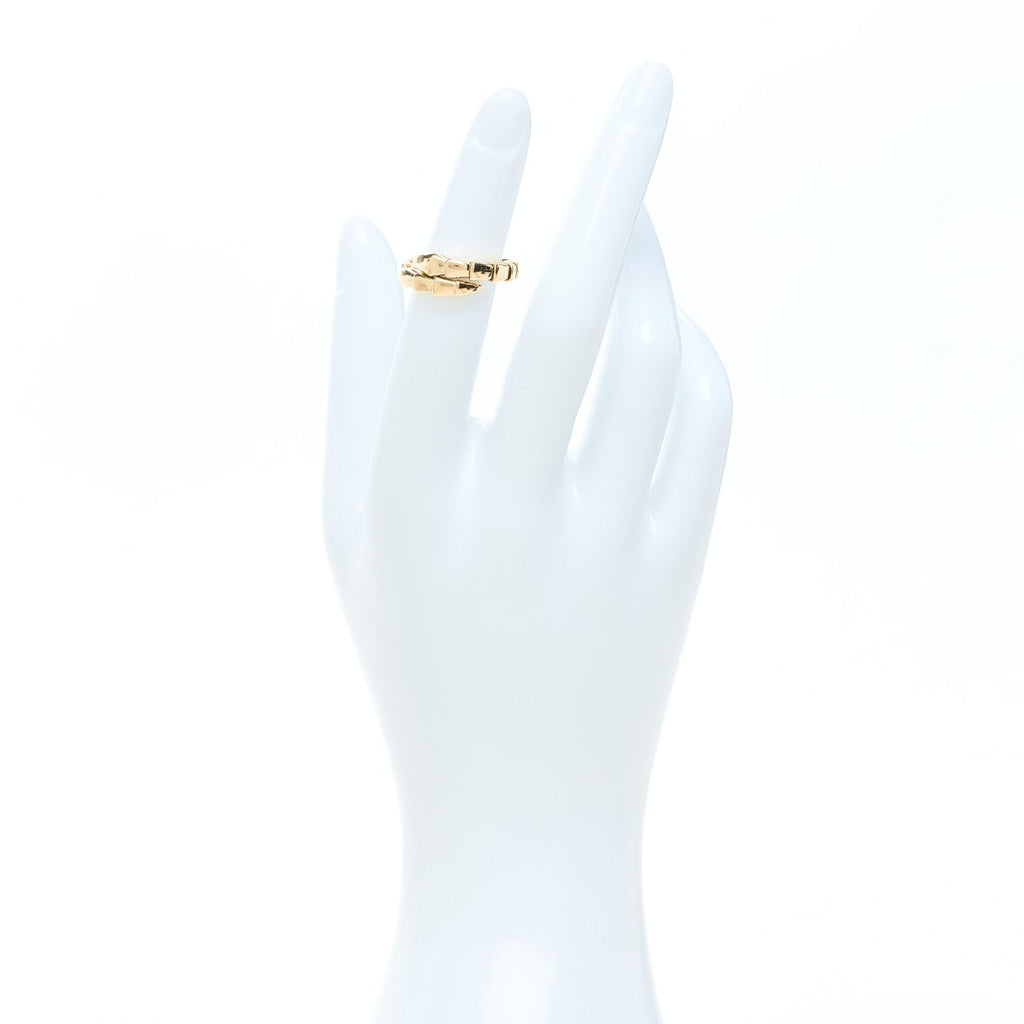 18K Rose Gold Serpenti Viper Ring XS