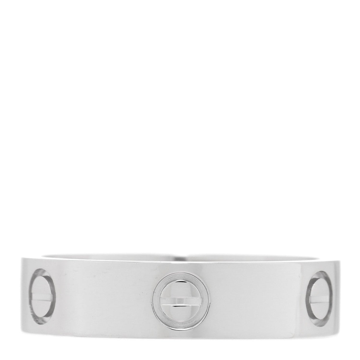Platinum 5.5mm LOVE Ring 63 10.5