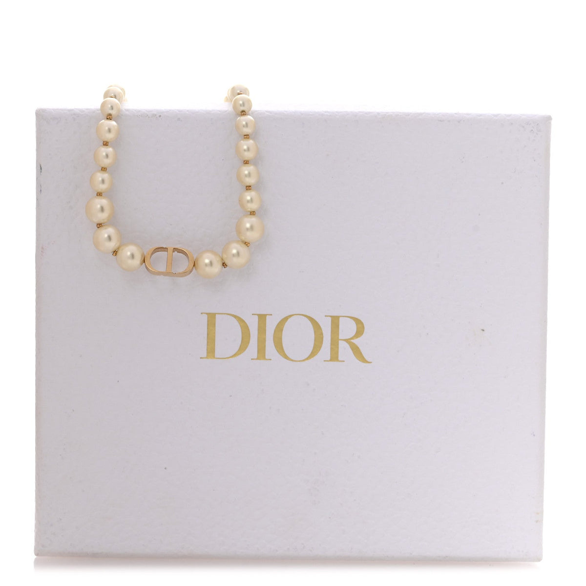 Pearl 30 Montaigne Choker Necklace Gold