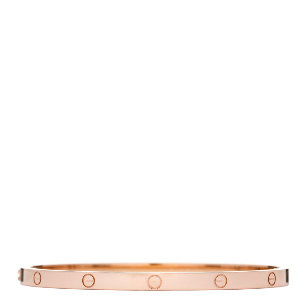 18K Pink Gold Small LOVE Bracelet 16