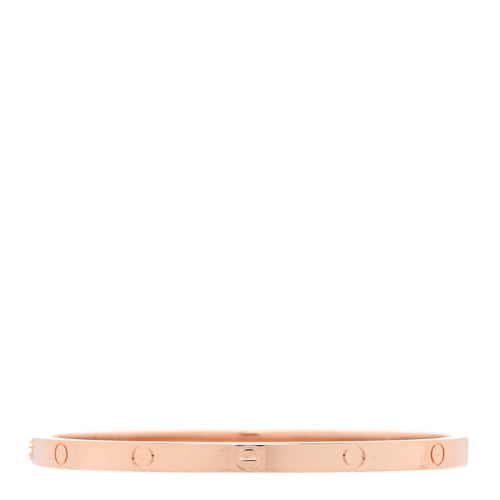 18K Pink Gold Small LOVE Bracelet 15