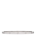 18K White Gold Small LOVE Bracelet 18
