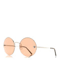 Panthere De Cartier Round Sunglasses CT0022S 003 Silver