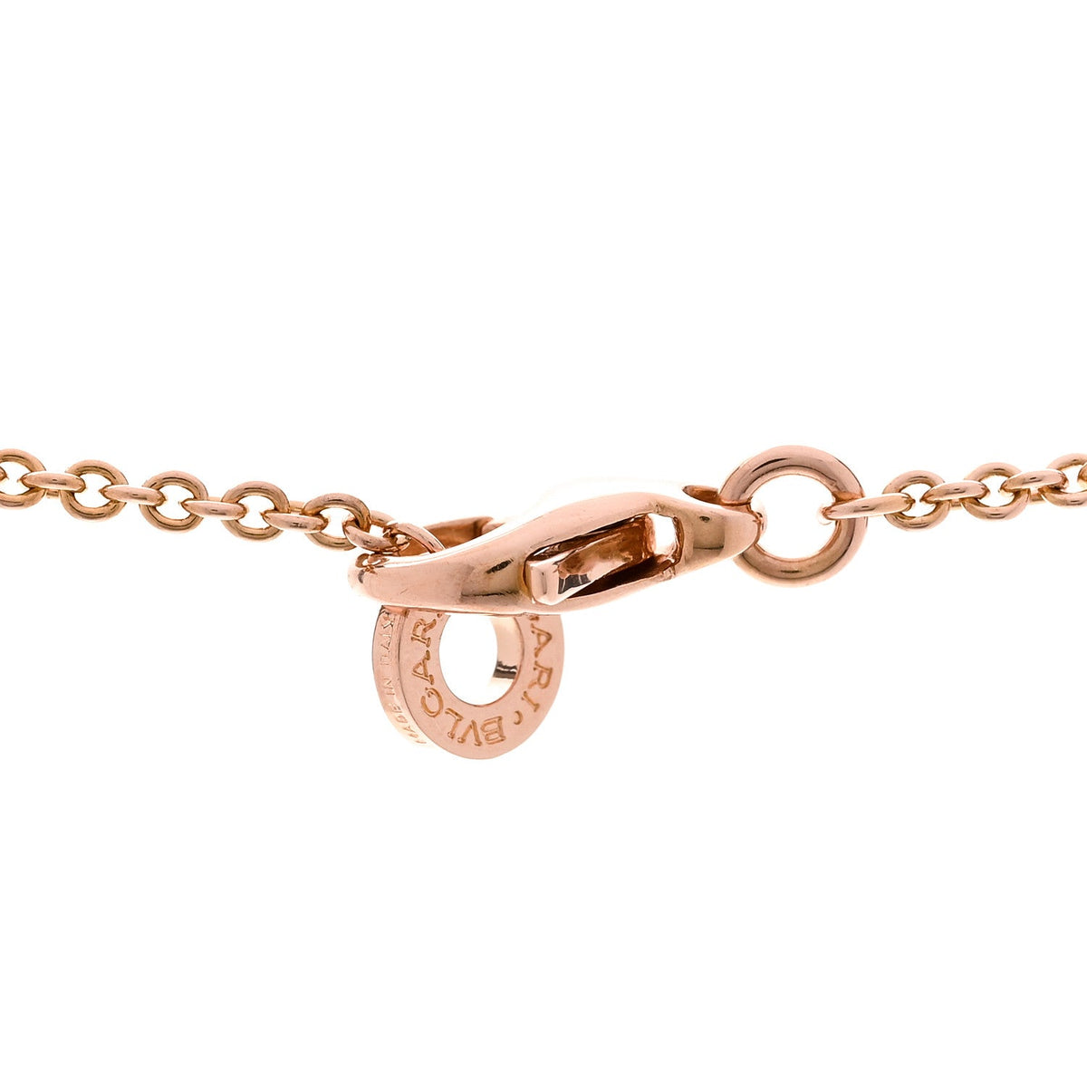 18K Rose Gold B.Zero1 Pendant Necklace