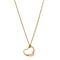 18K Yellow Gold 36mm Elsa Peretti Open Heart Mesh Necklace