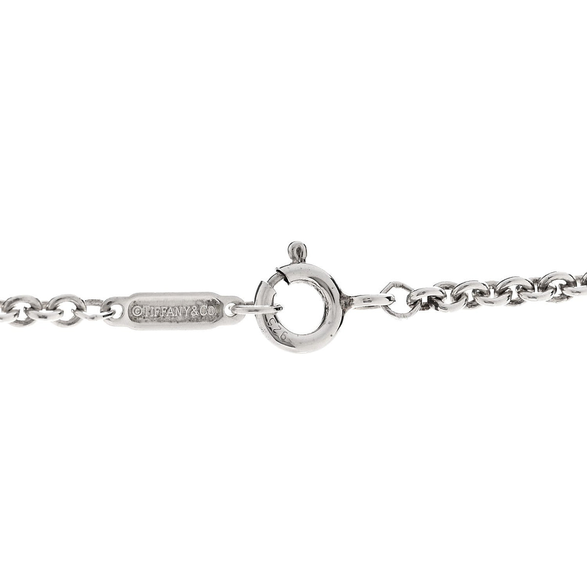 Sterling Silver Concave Cross Pendant Necklace