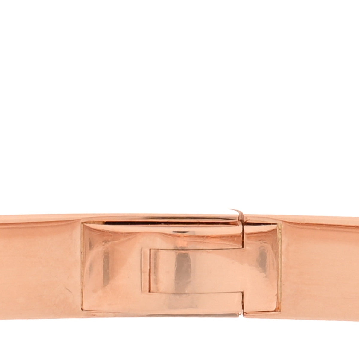 18K Pink Gold 6 Diamond Small LOVE Bracelet 20