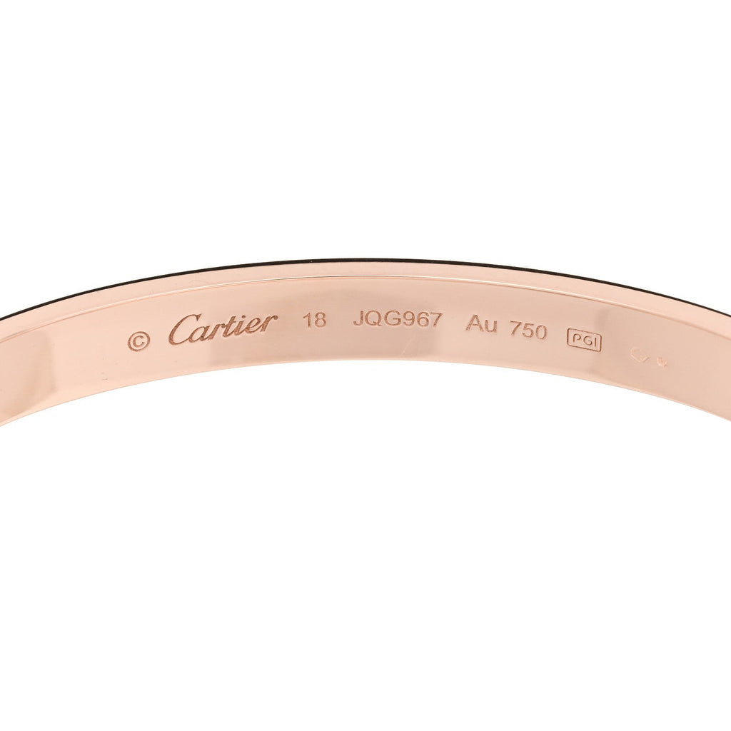 18K Pink Gold LOVE Bracelet 18