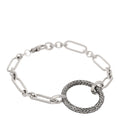 Sterling Silver Classic Chain Connector Link Bracelet