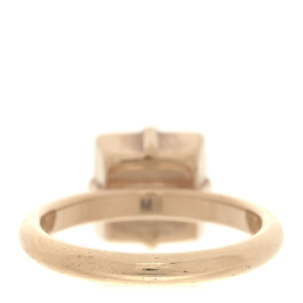 Resin Strass Cosmopolitan Ring M Gold Pink