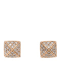 18K Rose Gold Diamond Clou d'H Stud Earrings