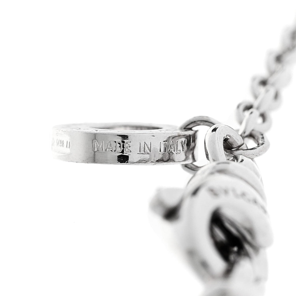 18K White Gold B.Zero1 Pendant Necklace