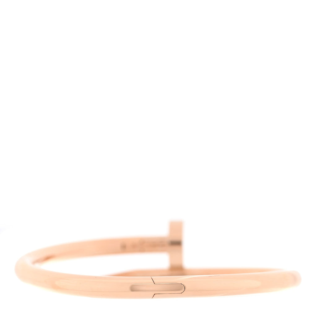 18K Pink Gold Large Juste Un Clou Bracelet 18